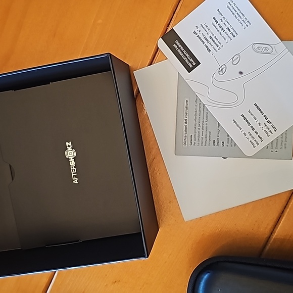 Aftershokz wireless stero bone conducting headset...black & gray ASC100 - Picture 4 of 14